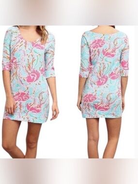 Lilly Pulitzer Jellies by Jammin Eliza Dress, Size Large